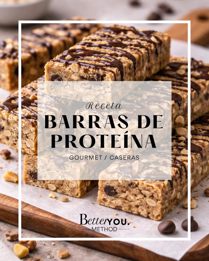 Barras de proteína caseras saludables
