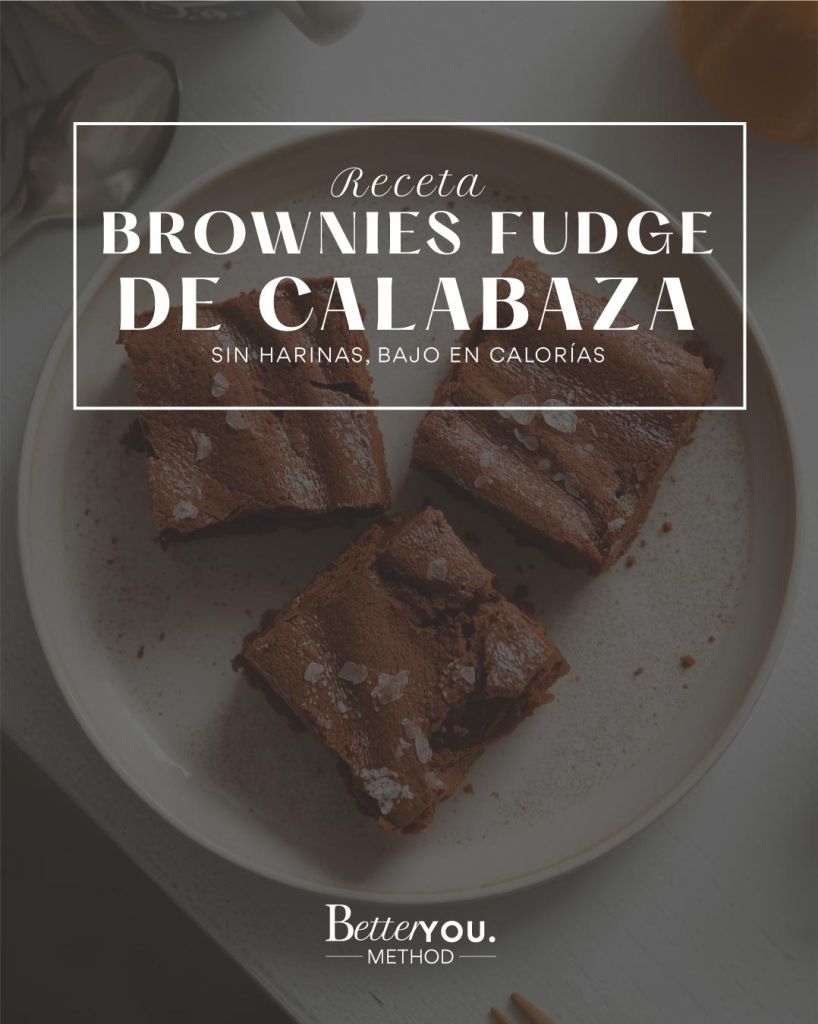 Brownies fudge de calabaza saludables