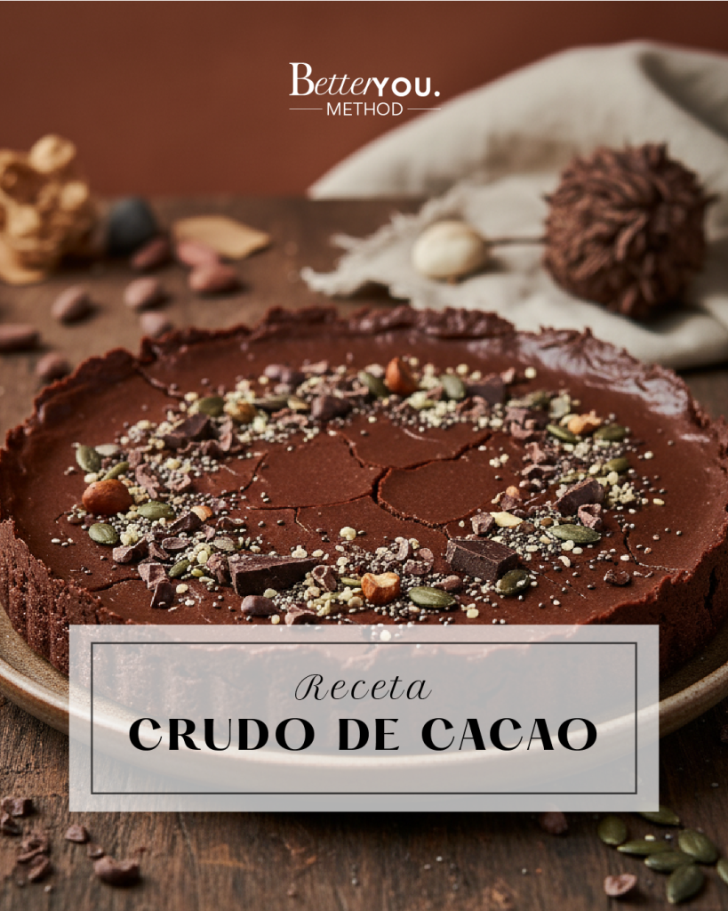 Crudo de cacao natural intenso saludable
