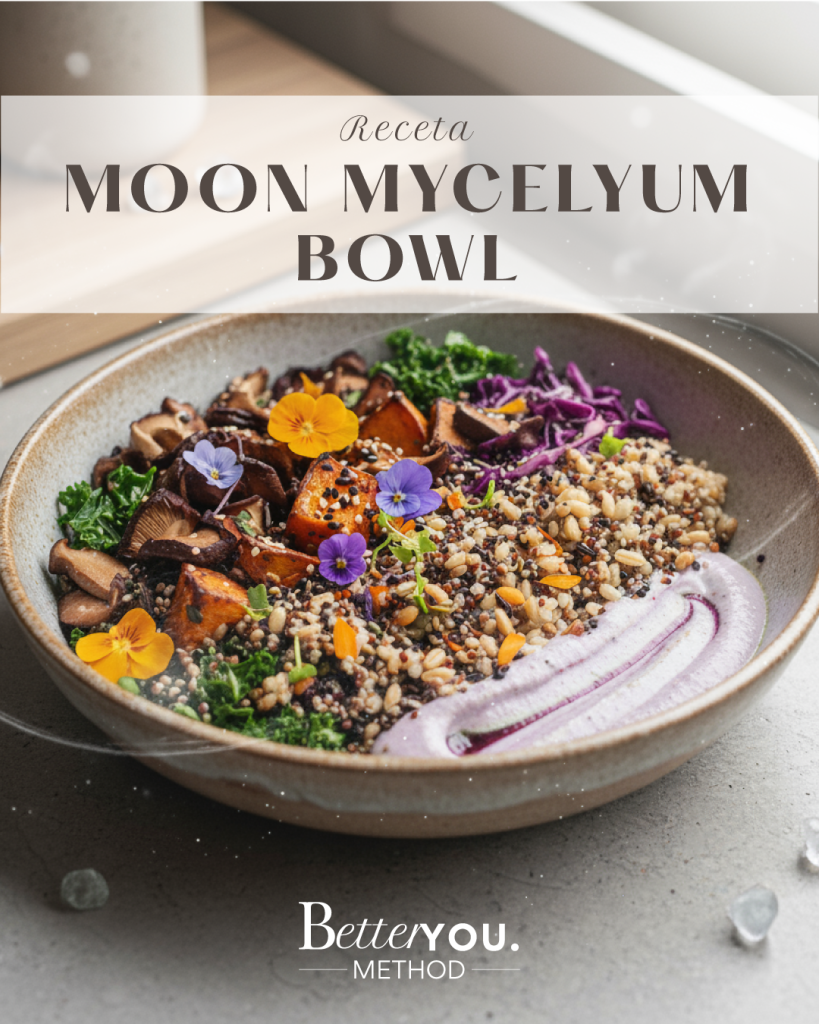 Moon mycelium bowl nutritivo y funcional