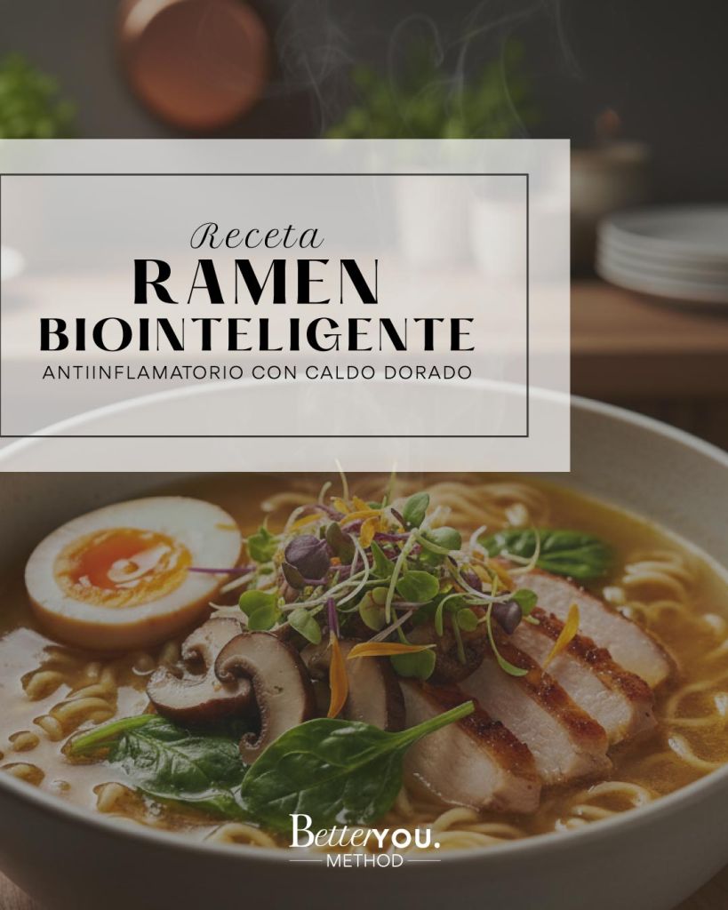 Ramen biointeligente saludable nutritivo
