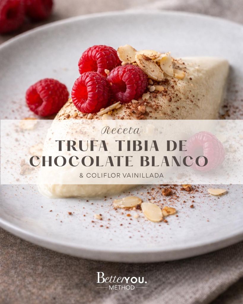 Trufa tibia de chocolate suave y cremosa