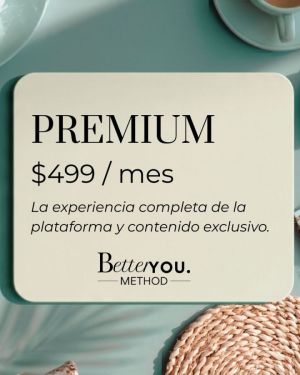 Suscripción Premium Better You Method